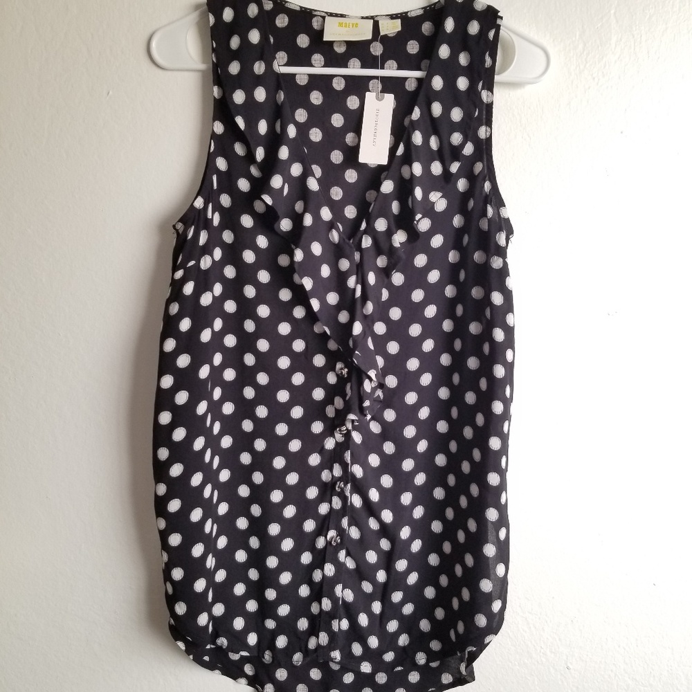 Anthro Dottie Ruffled Top - Picture 3 of 6